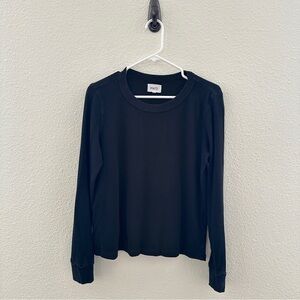 MATE the Label Black Thermal Long Sleeve Shirt